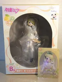 フリューくじ　初音ミク　B賞　鏡音リン　ぬーどるストッパーフィギュア