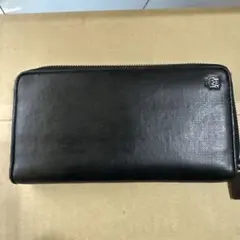 ダンヒルロゴ総柄ラウンドファスナー