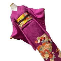 ¨̮⃝ 身丈159 アンティーク着物 一つ紋 訪問着 昭和レトロ 大正浪漫