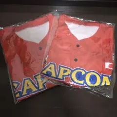 【新品・未使用】カプコンCAPCOM バレーボールアジア選手権　シャツ２枚セット