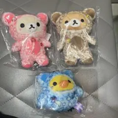 リラックマ コリラックマ チャイロイコグマ 恐竜ごっこ ぬいぐるみ
