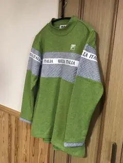 FILA 明るいグリーン⭐️トレーナー ⭐️