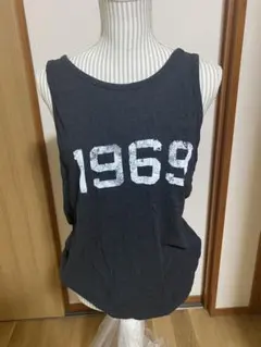 ノースリーブTシャツ 1969 ダークグレー