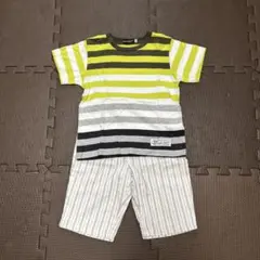 BeBe ストライプ Tシャツとショートパンツ セット 110のサムネイル