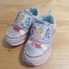 キミとアイドルプリキュア キッズスニーカー 16.0㎝　女の子　マジックテープ