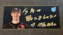 ヤクルト 伊藤琉偉 サイン入りユニホーム - メルカリ