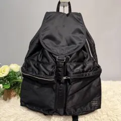 【美品】希少レア PORTER TANKER ポーター リュックブラックのサムネイル