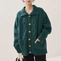 FREAK'S STORE カーディガン グリーン