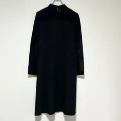 n0814 美品 ワンピース 日本製 フォーマル スーツ 異素材 レース