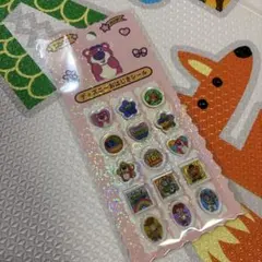 ディズニー　おはじきシール　トイストーリー