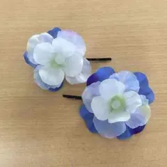 お花のヘアピン No.9