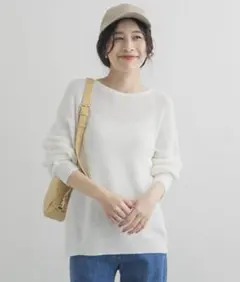 畦ボートネックKNITのサムネイル