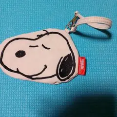 スヌーピー ポーチ ファスナー付き