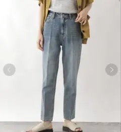 GLOBAL WORK GOODデニムテーパードパンツ Mサイズ