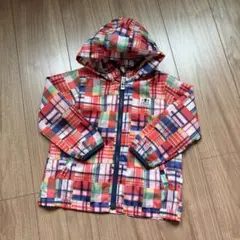 美品 ミキハウス ホットビスケッツ ウィンドブレーカー 100 マルチカラー