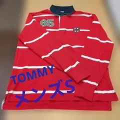 【TOMMY HILFIGER 】メンズS ラガーシャツ ・ポロシャツ