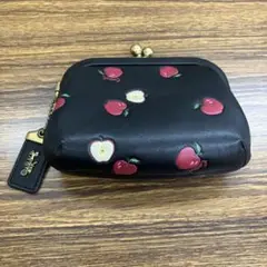COACH コーチ リンゴ柄 コインケース がま口 財布 COACH - COACH コーチ リンゴ がま口 コインケース 財布
