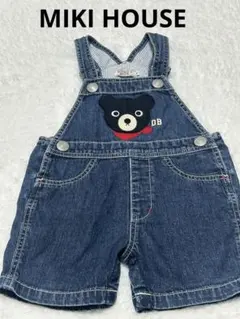 DOUBLE.B デニムオーバーオール F