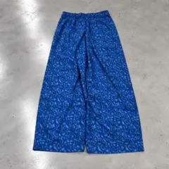 00s archive 極太 総柄 ワイド パジャマパンツ シティボーイ y2k