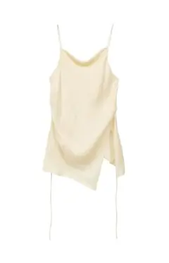 新品　CLANE DRAPE SATIN CAMISOLE TOPSのサムネイル