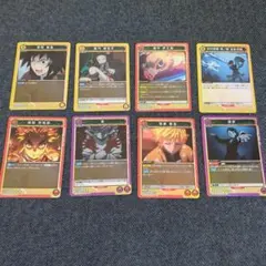 【値下げしました】ユニオンアリーナ　鬼滅の刃　赤デッキ　善逸スリーブ付き ユニオンアリーナ 鬼滅の刃 構築済み デッキ 赤 善逸 伊之助 炭