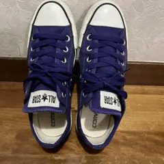 ALL STAR 紫 ローカット スニーカー