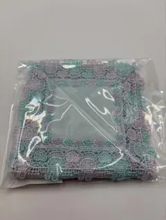 ミッフィー 近沢レース店MG＆PKバイカラーハンカチ ライトブルー　新品未使用