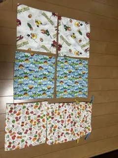 キャラクター柄 給食袋 7枚セット