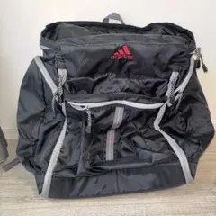 adidasアディダス大容量リュックブラック背面クッション付 合宿・部活・旅行