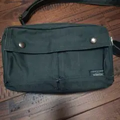 PORTER ブラック ショルダーバッグ