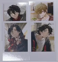 4周年チェキ オリバー・エバンス 三枝明那 シェリン・バーガンディ 夢追翔