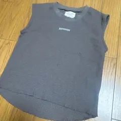 チャオパニックティピー　ワッフルロゴ刺繍タンクトップ110のサムネイル