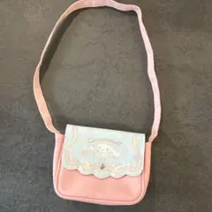 サンリオ　シナモロール　ショルダーバッグ ポシェット　ピンク