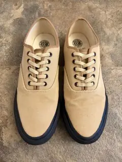 80s〜90s／コンバース／スキッドグリップ／US9.0／タン ／アメリカ製 