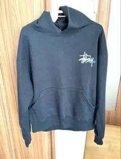 STUSSY ステューシー パーカー ブラック Lサイズ　Stussy