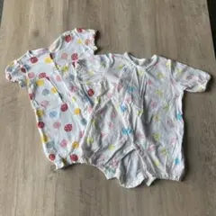 ベビー女の子夏服50〜70cm 2点セット