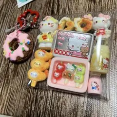 ガチャ詰めポーチ ハローキティ ミニチュアフードお弁当箱