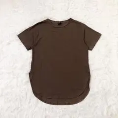 RAG MACHINE ラウンドヘムTシャツ　クルーネック　綿100% M