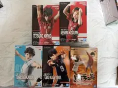 ハイキュー！　フィギュア　まとめ売り　黒尾　研磨　及川　蛍　ポージング　92個 ハイキュー!! ポージングフィギュア 3体セット 影山飛雄 月島蛍 孤爪