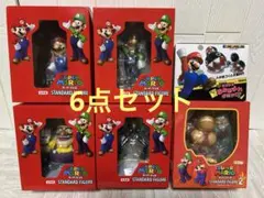 スーパーマリオ スタンダードフィギュア 、おおあばれギミック　6点セット
