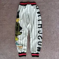 ストライプ ダンス発表会 パンツ