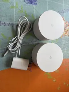 完動品Google Wifi 2台セットのサムネイル
