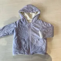 メゾピアノ　リバーシブル　ボア　パーカー　ジャケット　上着　起毛