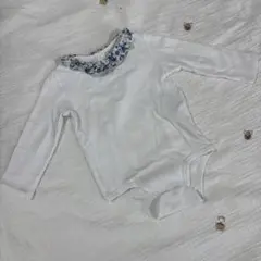 美品☆ラルフローレン ☆ 80 12M 花柄襟付き ロンパース リバティ