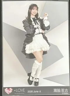 イコラブ 生写真 野口衣織 黒衣装 イコラブアリーナツアー2025 ヒキ