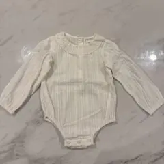 ZARA ホワイトロンパース 12-18ヶ月