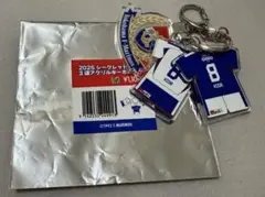 横浜F・マリノス マリガチャ 3連アクリルキーホルダー #8 喜田拓也選手