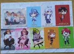 カラフルピーチ グミカード　9枚まとめ売り シークレット入り