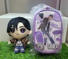 LILLEAGUE リルリーグ 難波碧空 ぬいぐるみマスコット クリアポーチ