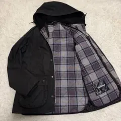 希少極美品　バブアー　フーデットスリムビデイル　キルティングライナー付き　オイル